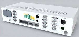 recordum airQlog 19“ Data Logger for Saving, Managing, and Displaying Data from Various Air Quality Monitors and Sensors